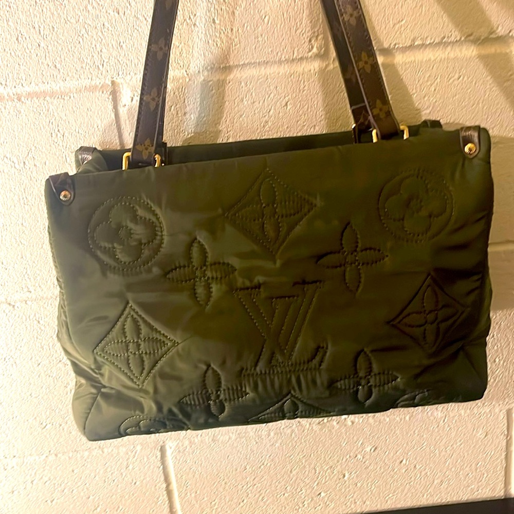 Army Green Luis vuitton pillow Purse 👜